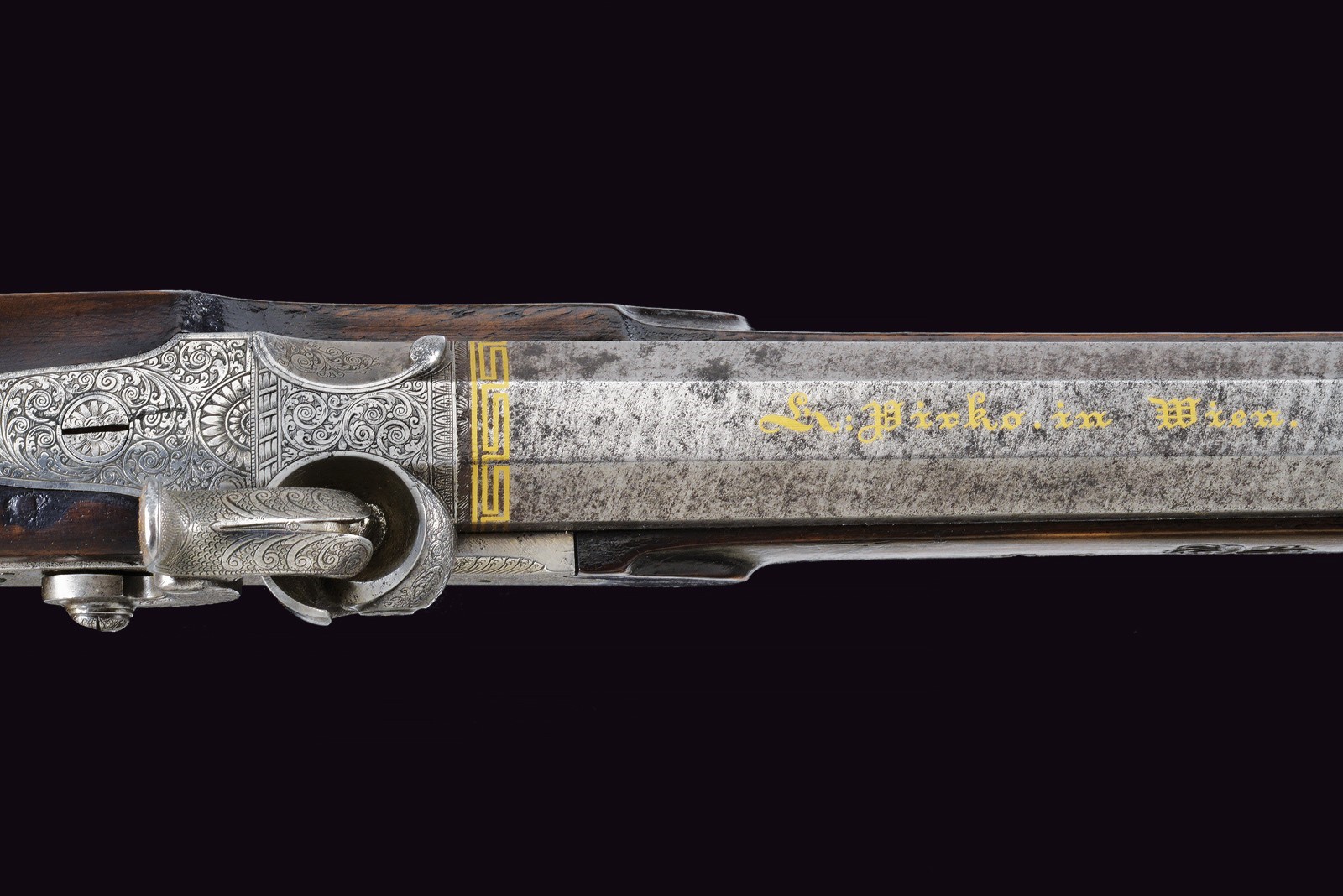 Karl Pirko, Fucile da tiro a luminello, Vienna, circa 1840