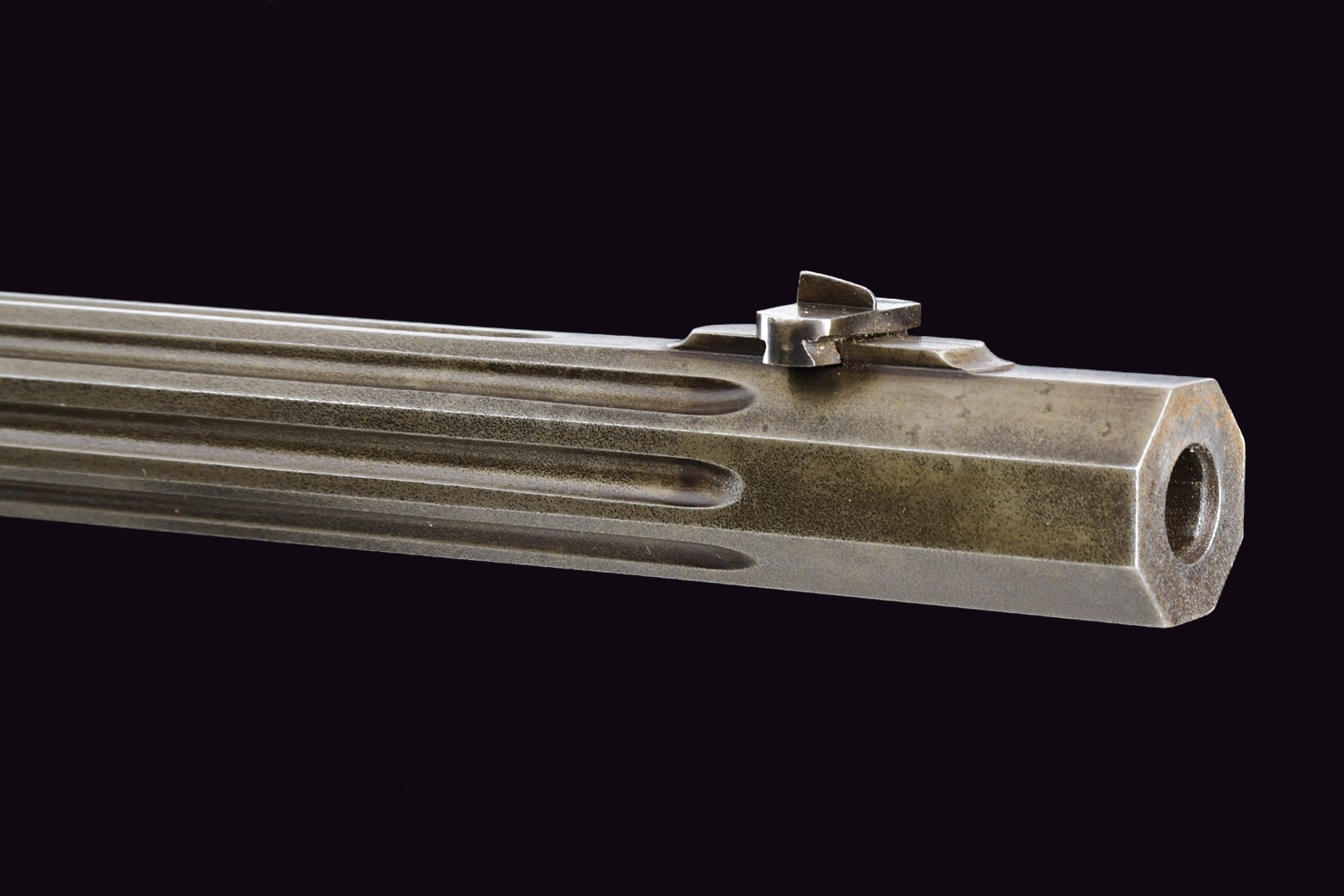 Fucile da tiro con sistema Martini, calibro 10 mm, lunghezza 136 cm, datato 1880 circa