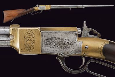 Carabina di De Carluccio o Venditti, 1880 circa, tecnica Lancusi