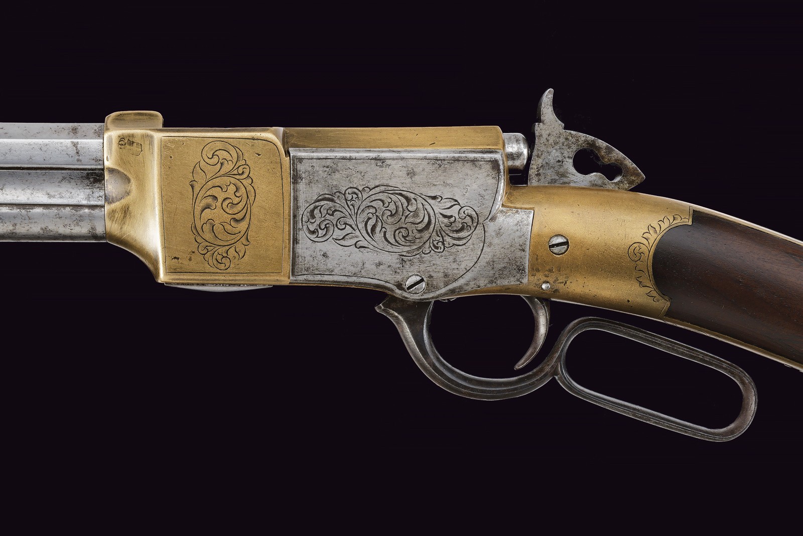 Carabina di De Carluccio o Venditti, 1880 circa, tecnica Lancusi