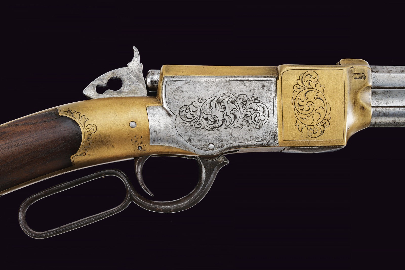 Carabina di De Carluccio o Venditti, 1880 circa, tecnica Lancusi