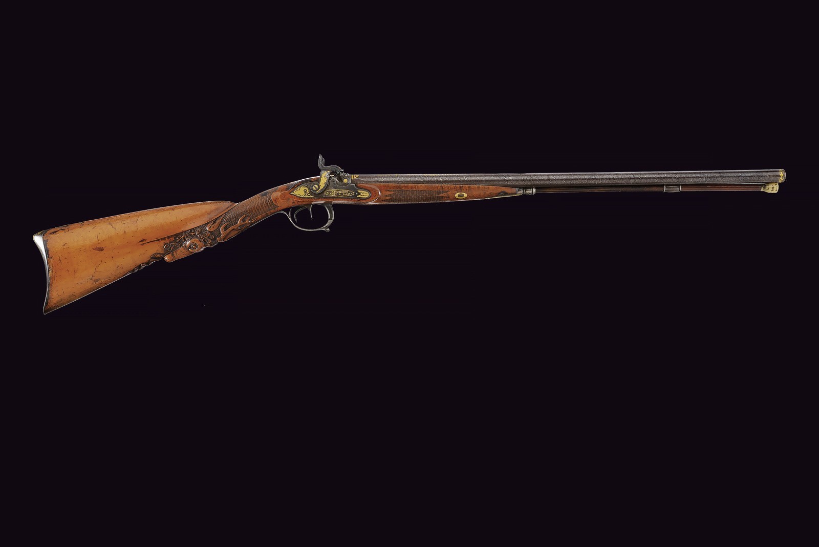 Baucheron Pirmet, Elegante doppietta a luminello, Parigi, Metà XIX Secolo, cal. 15 mm