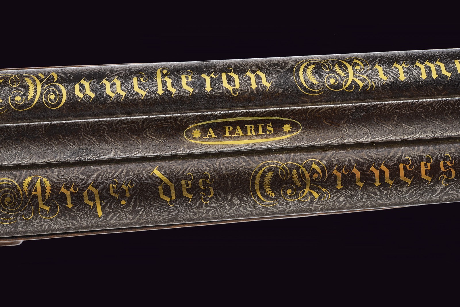 Baucheron Pirmet, Elegante doppietta a luminello, Parigi, Metà XIX Secolo, cal. 15 mm