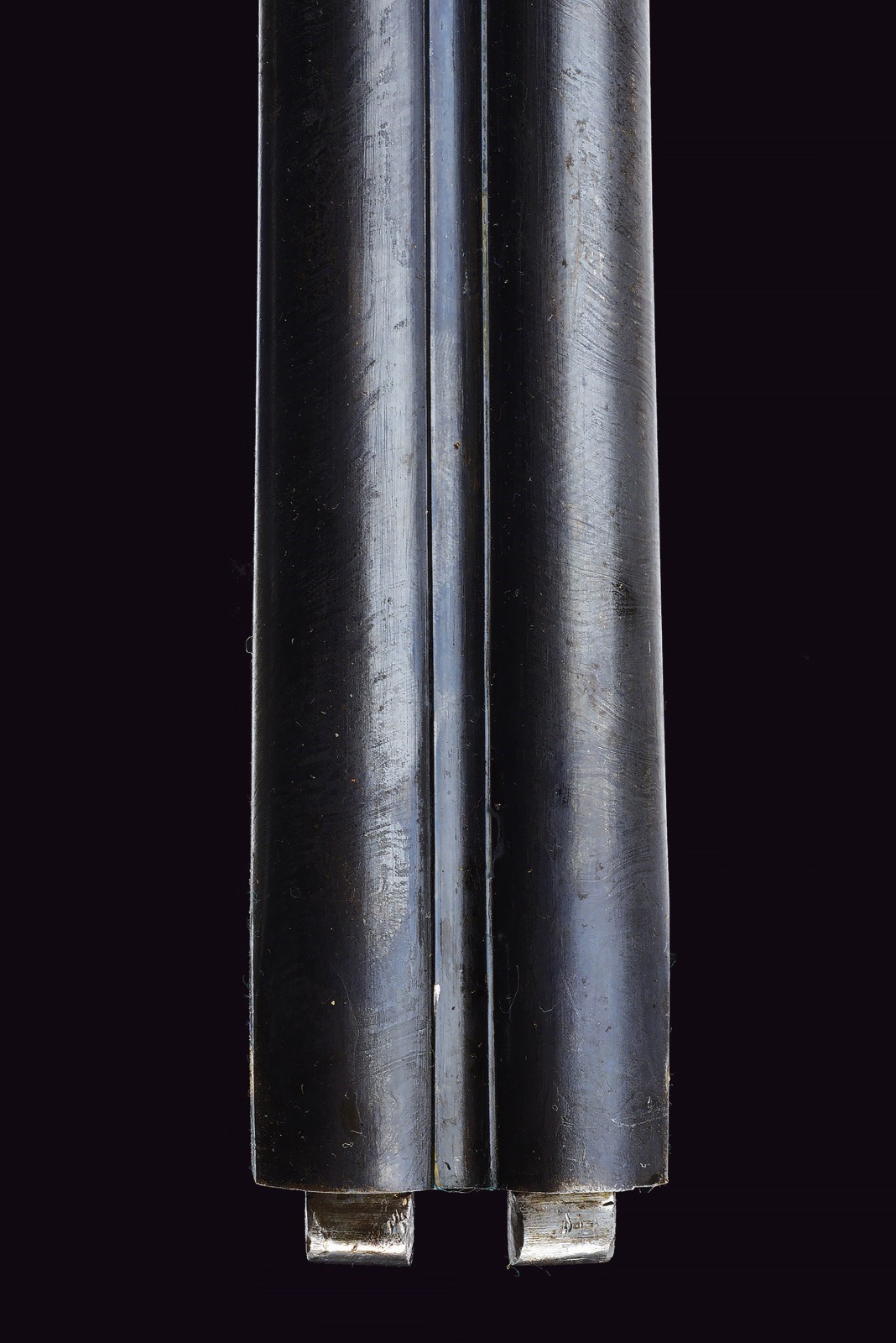 Ferdinando Minelli, Doppietta a pietra focaia, Brescia, circa 1820