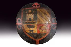 A fine painted shield