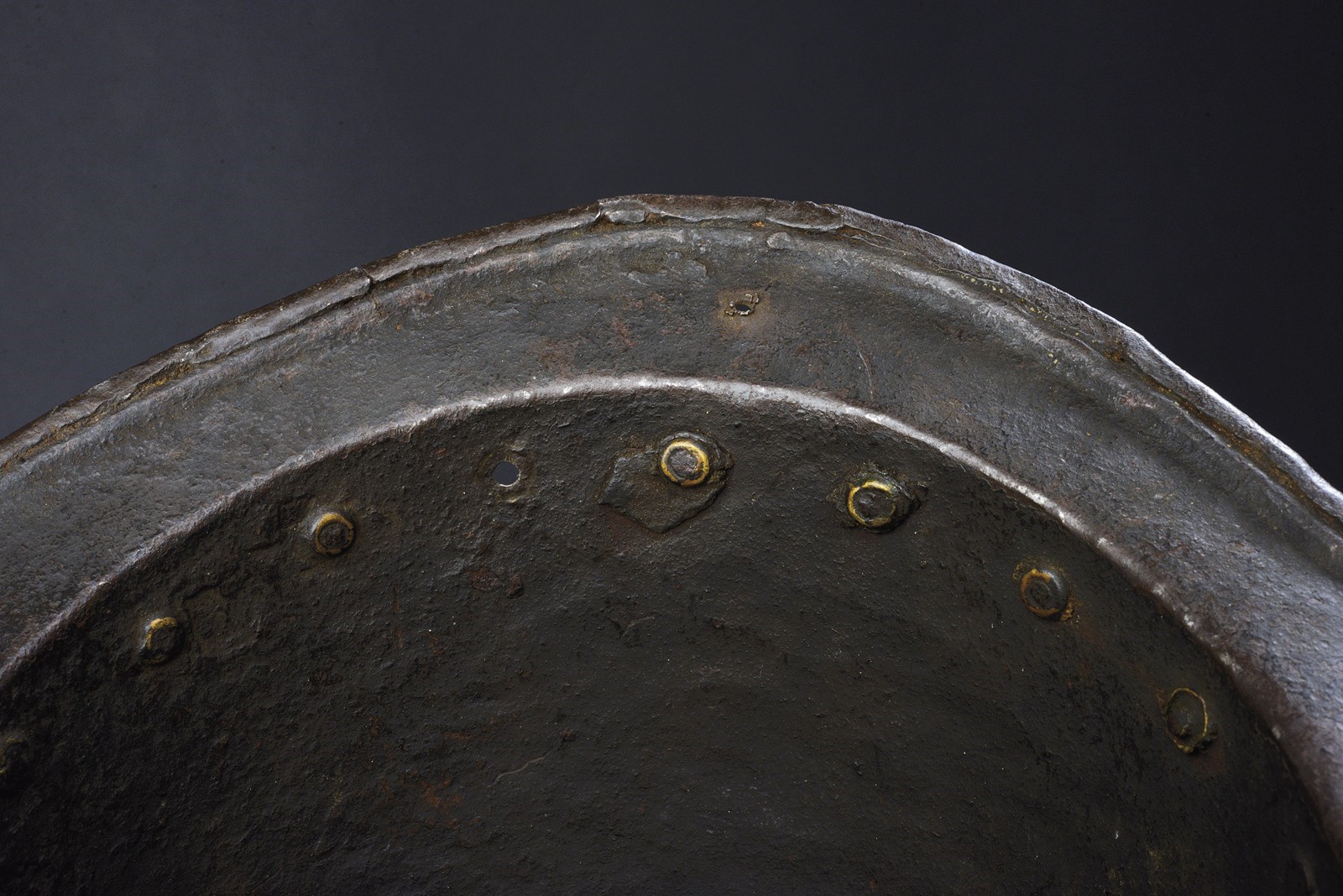 Morione tondo, ferro, Italia del Nord, 1590 circa