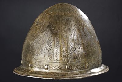 Zuccotto inciso, Italia settentrionale, circa 1570, altezza 20 cm