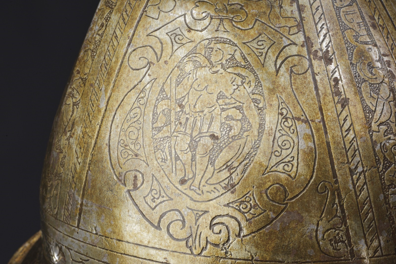 Zuccotto inciso, Italia settentrionale, circa 1570, altezza 20 cm