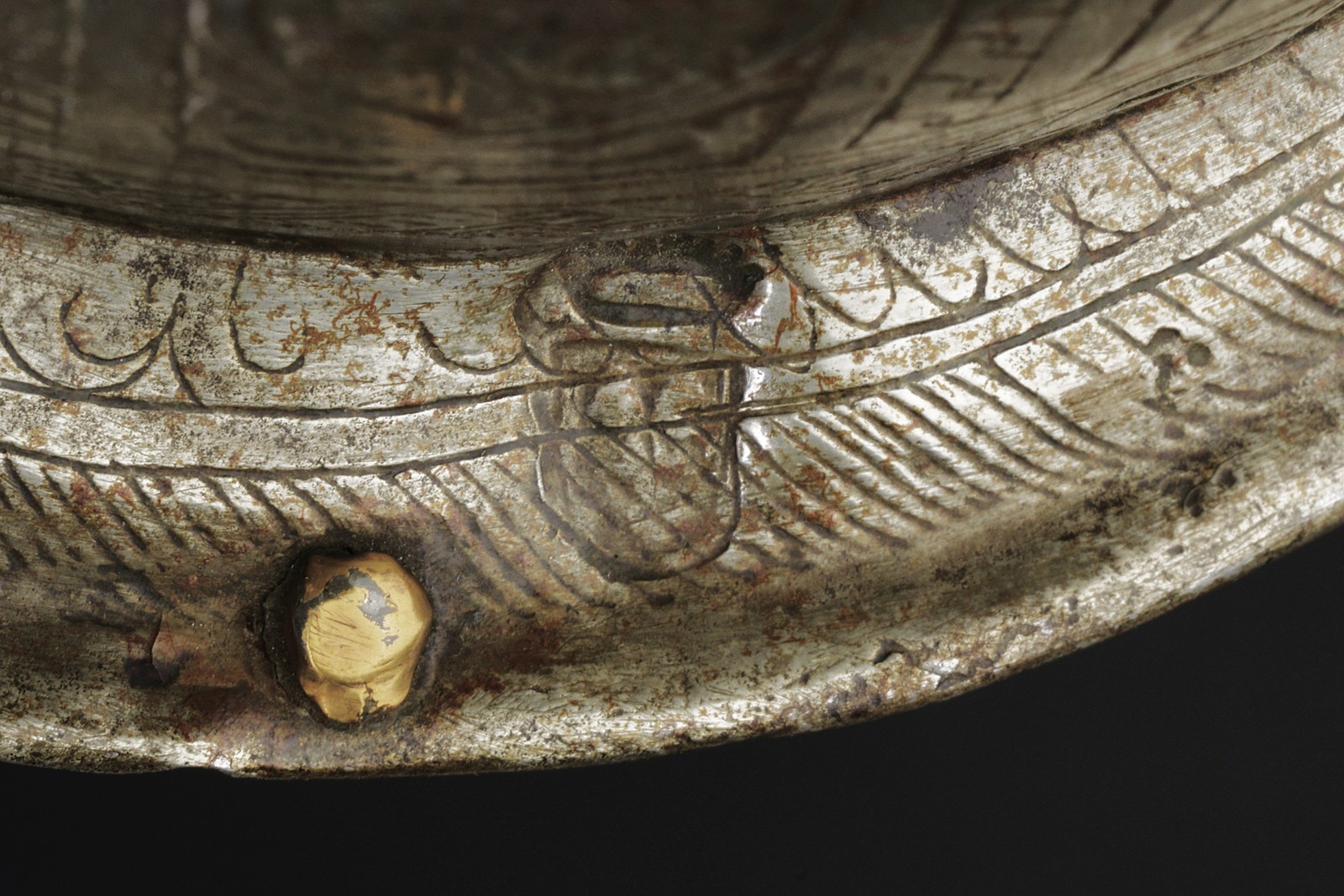 Fine zuccotto inciso, ferro, Italia centrale, circa 1570