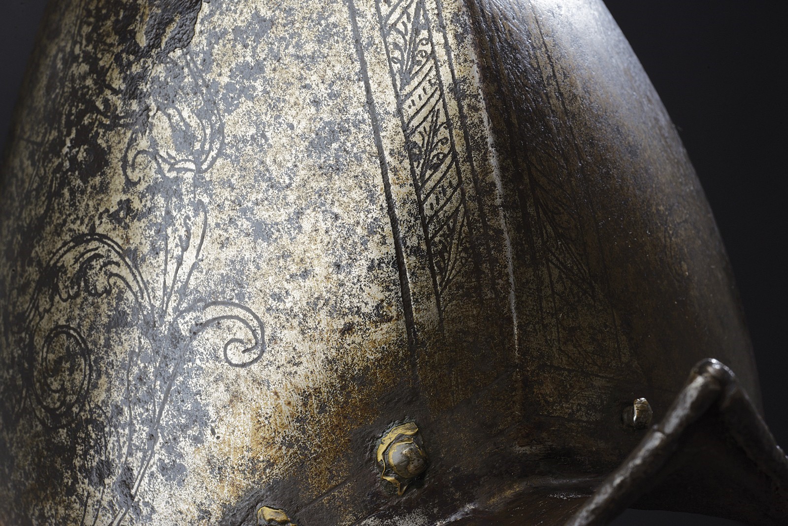 Morione aguzzo, ferro, Firenze, seconda metà del XVI secolo