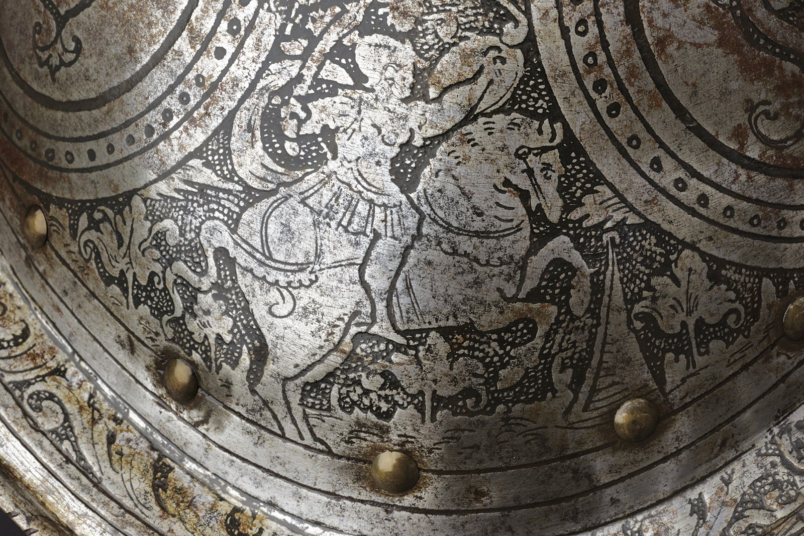 Bel Morione Aguzzo, ferro, Milano, circa 1560