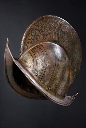 A beautiful parade morion