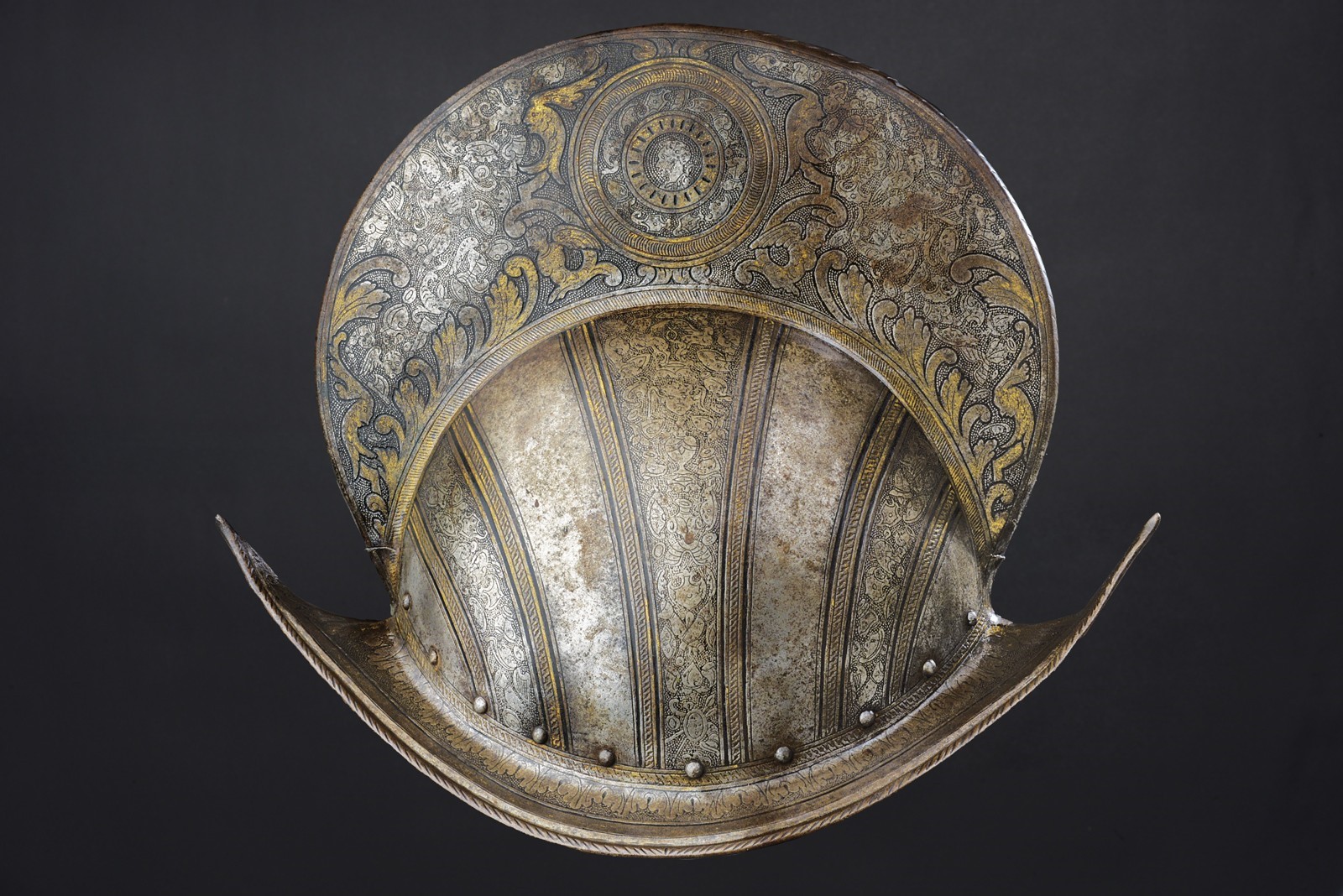 Morione da parata, ferro, Francia, Fine XVI Secolo