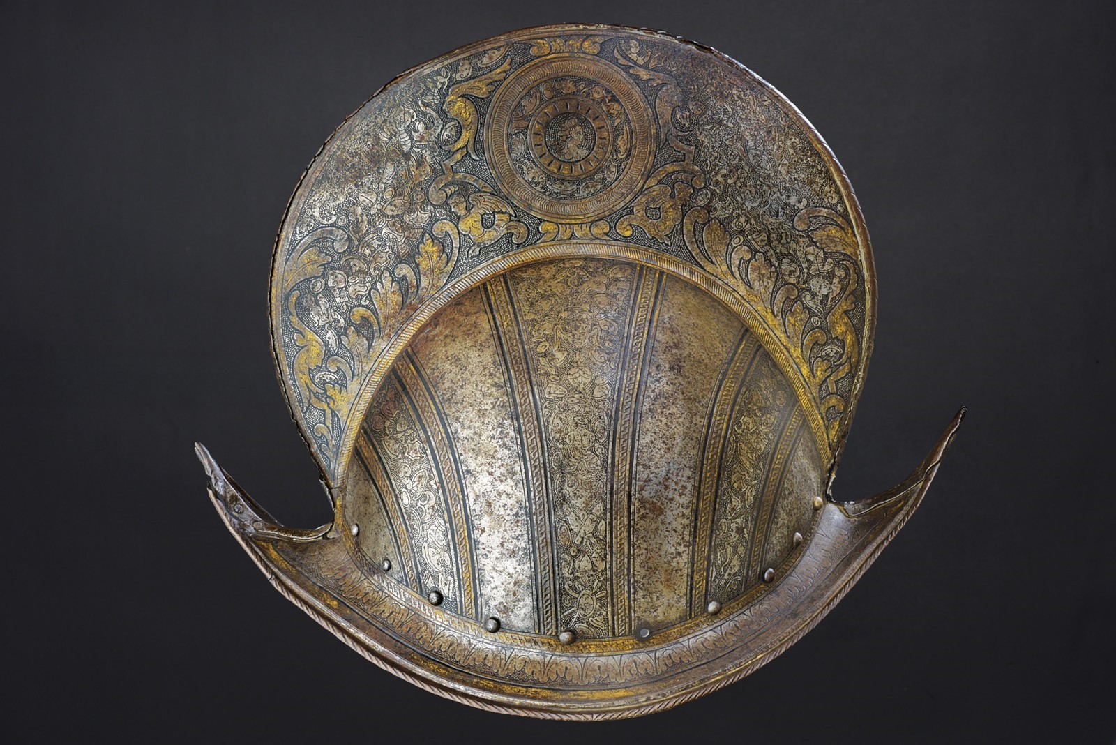 Morione da parata, ferro, Francia, Fine XVI Secolo