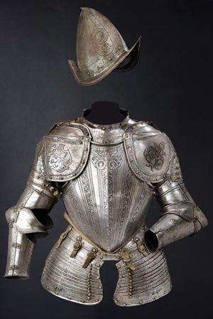 A composite half armour in Pisan Style