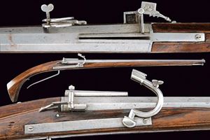 A fine military matchlock gun