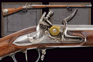 An exceptional historical relic; a Honor Gun by Boutet, Model 1777 / An IX, first type