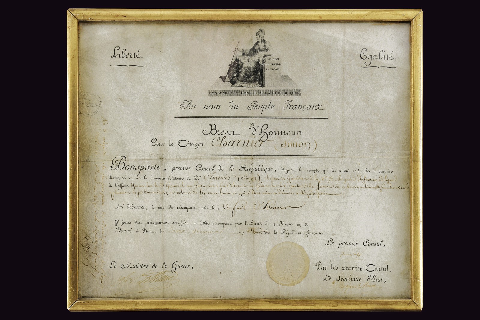 Boutet, Fucile d’onore, Mod. 1777 / An IX, Versailles