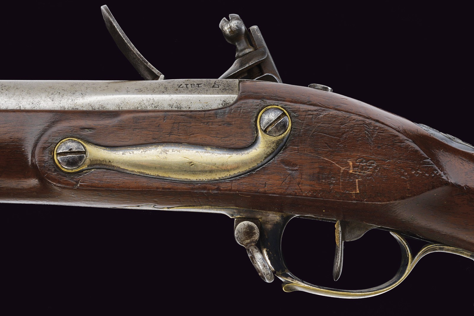 Fucile di ricompensa donato da Luigi XVIII, Parigi, 1817