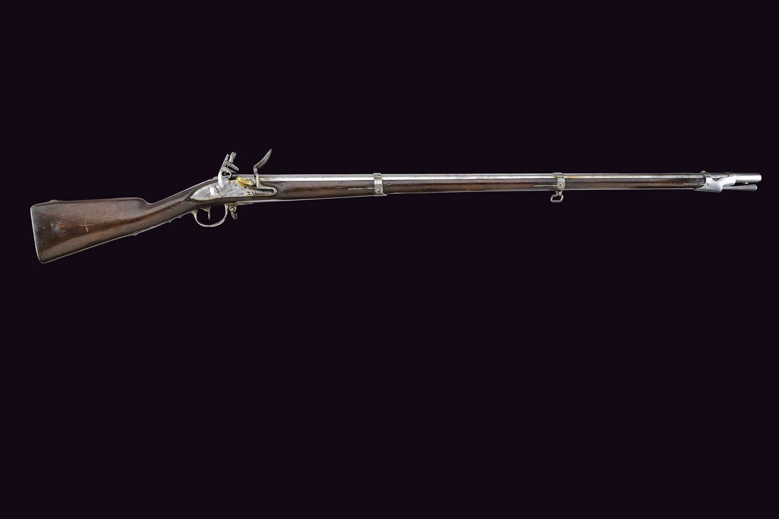 Fucile a pietra focaia Mod. 1777, St. Etienne, lunghezza 151 cm