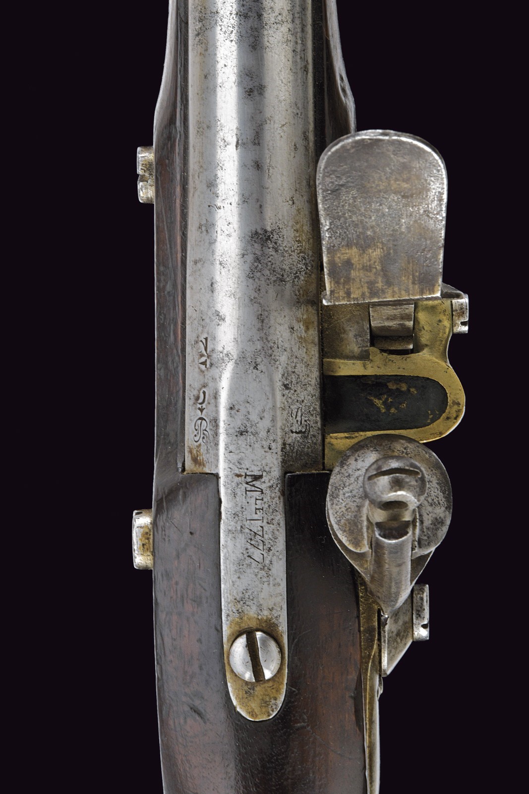 Fucile a pietra focaia Mod. 1777, St. Etienne, lunghezza 151 cm