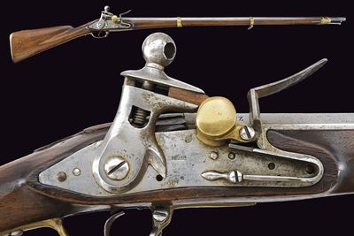 Fucile a pietra focaia di fanteria, Spagna, 1806