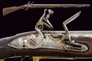 A flintlock gun