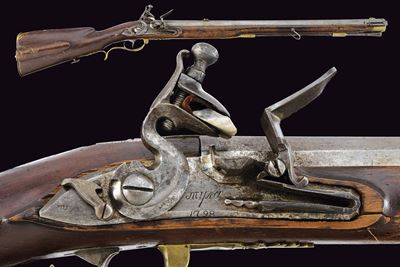 Carabina militare a pietra focaia, Russia imperiale, 1798