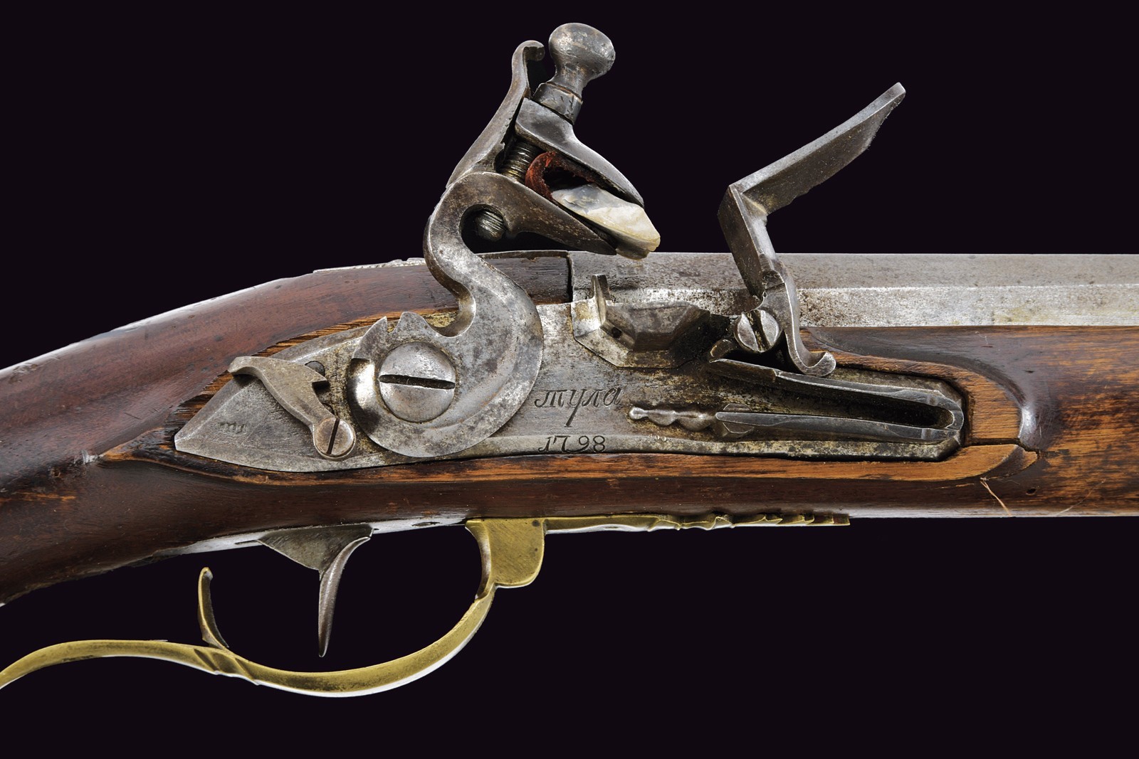 Carabina militare a pietra focaia, Russia imperiale, 1798