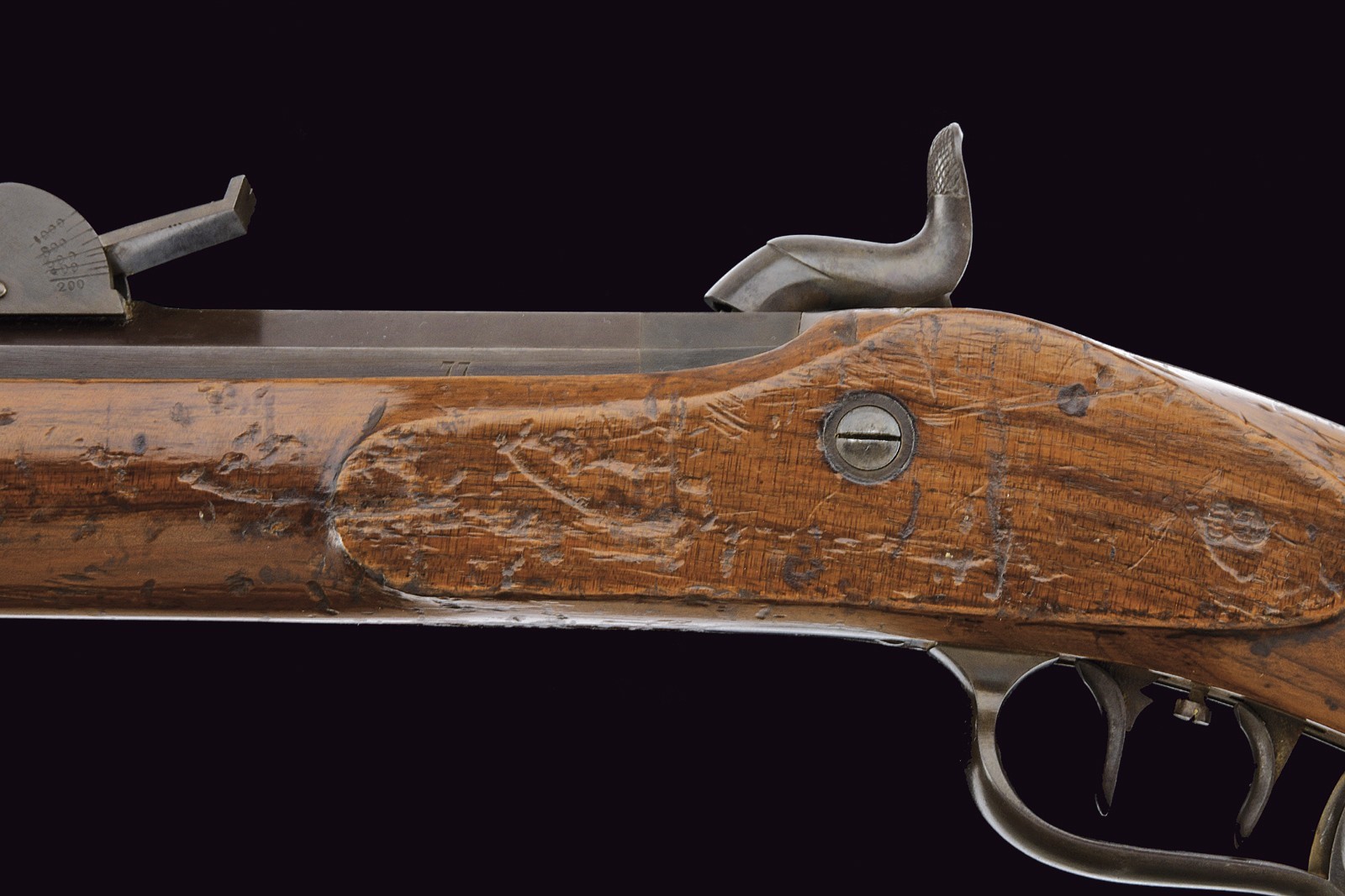 Carabina cantonale Mod. 1851 a luminello, calibro 10 mm, Svizzera