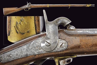 Fucile a luminello da fanteria, Russia imperiale, 1849