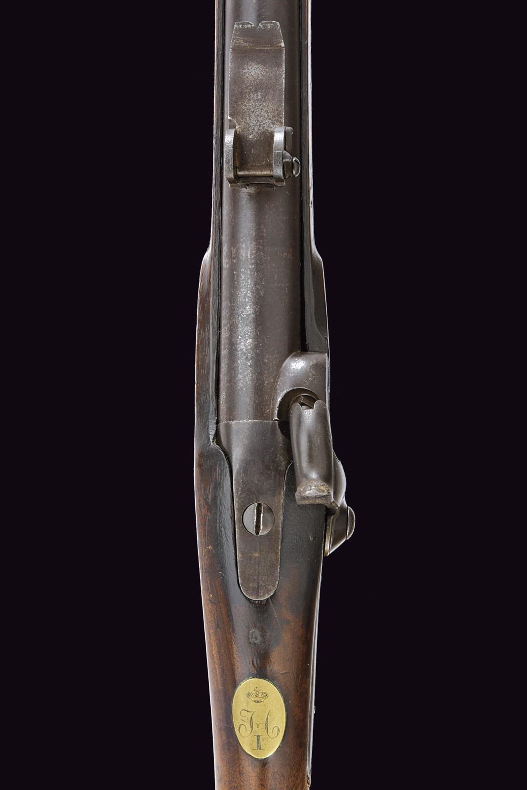 Rara carabina russa Mod. 1843, calibro 17 mm, tecnica russa imperiale