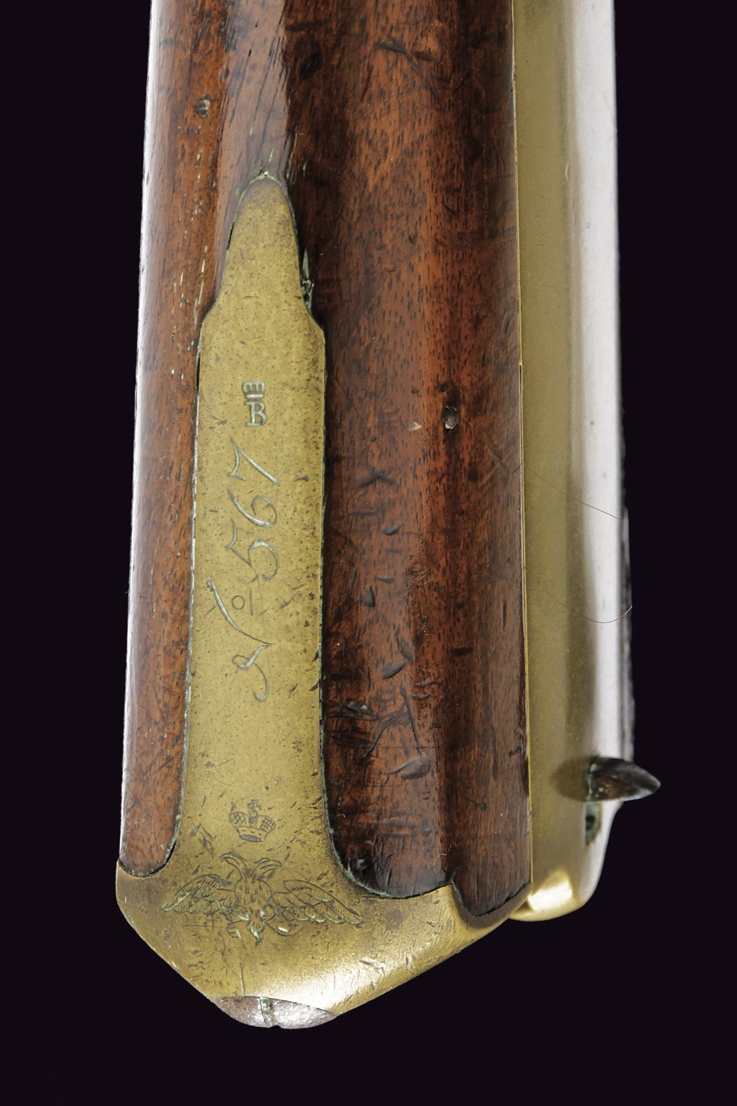 Rara carabina russa Mod. 1843, calibro 17 mm, tecnica russa imperiale