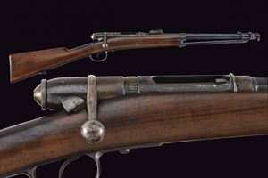 An 1870 model Vetterli cavalry Carbine