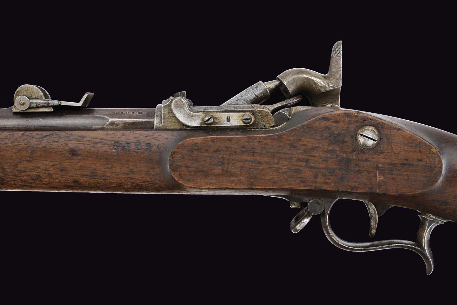 Fucile Milbank-Amsler a retrocarica Mod. 1863/67, Svizzera