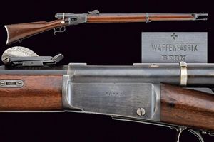 A Vetterli infantry rifle, Model 1881