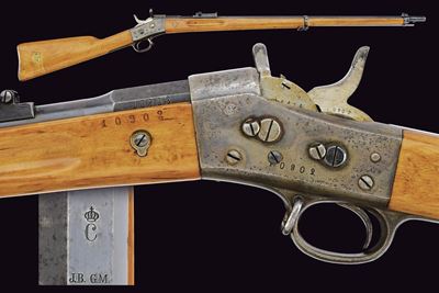 Fucile Carl Gustav Mod. 1867/89, rolling block, cal. 8 mm, Svezia
