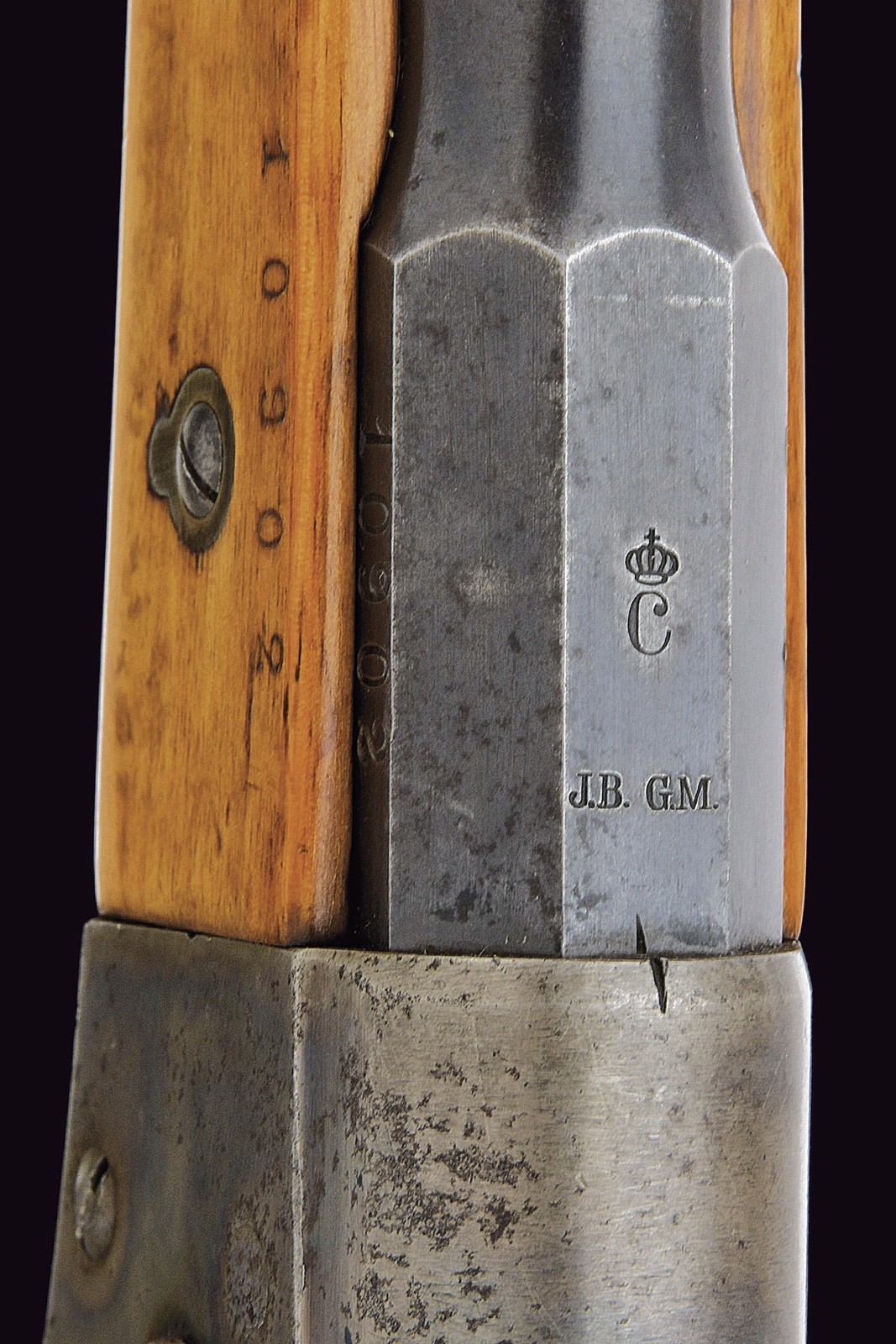 Fucile Carl Gustav Mod. 1867/89, rolling block, cal. 8 mm, Svezia