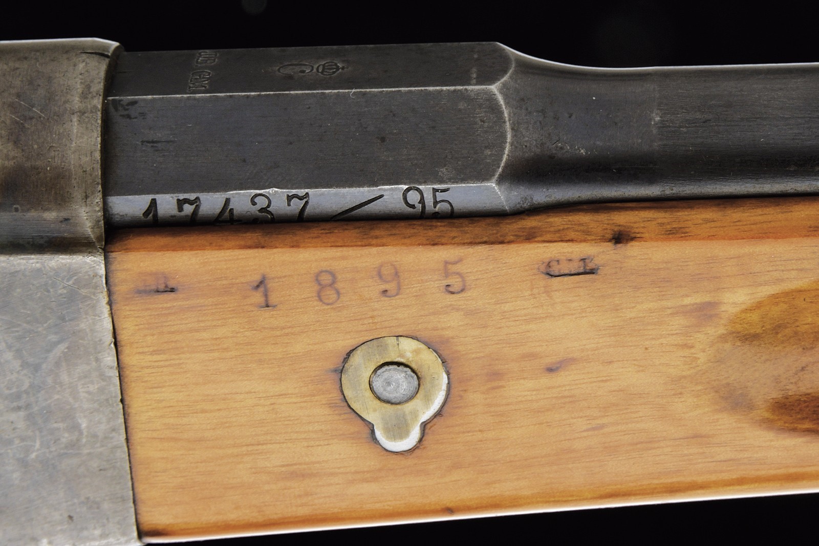 Fucile Carl Gustav Mod. 1867/89, rolling block, cal. 8 mm, Svezia