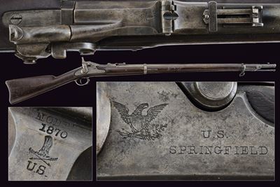 Fucile Trapdoor Springfield Mod. 1870, cal. 50