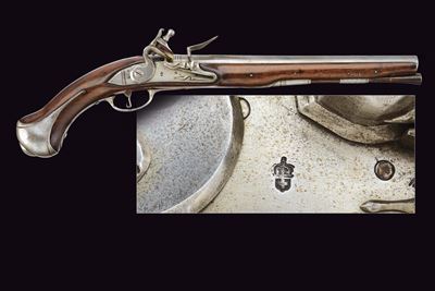 Pistola a pietra focaia da Dragone, modello 1726/53, Regno di Sardegna