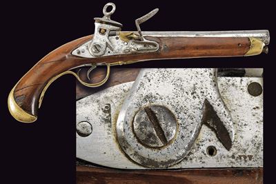 Pistola a pietra focaia, Spagna, 1800 circa