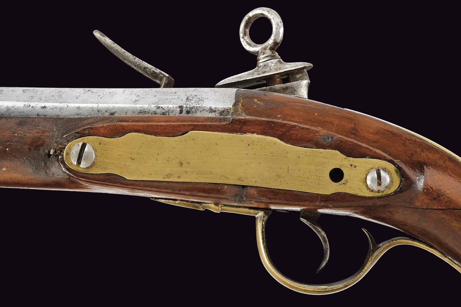 Pistola a pietra focaia, Spagna, 1800 circa