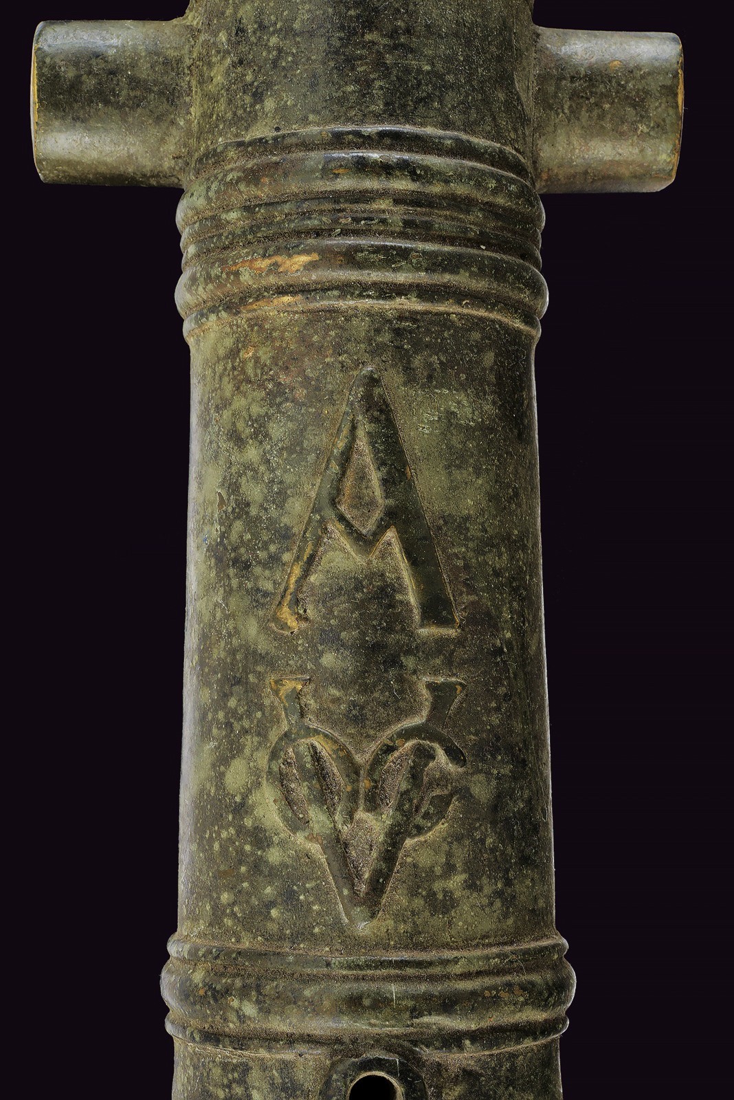 Canone del V.O.C., bronzo, Olanda, XVII/XVIII secolo