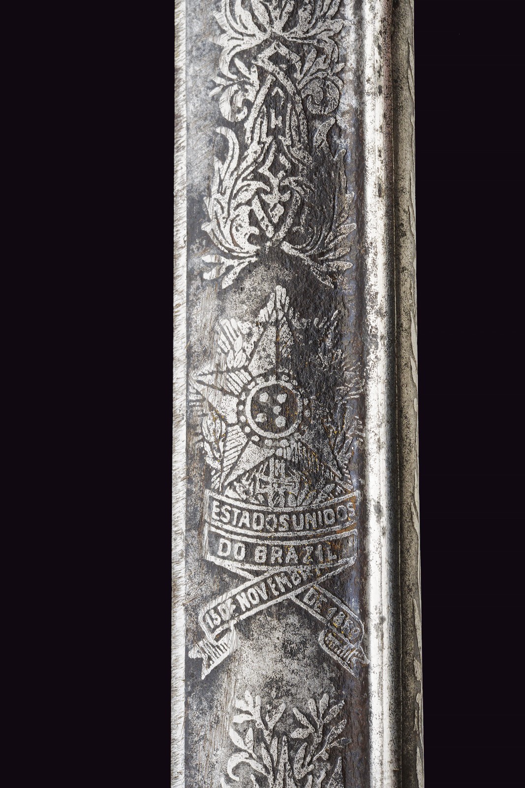 Sciabola da ufficiale, Brasile, fine XIX secolo
