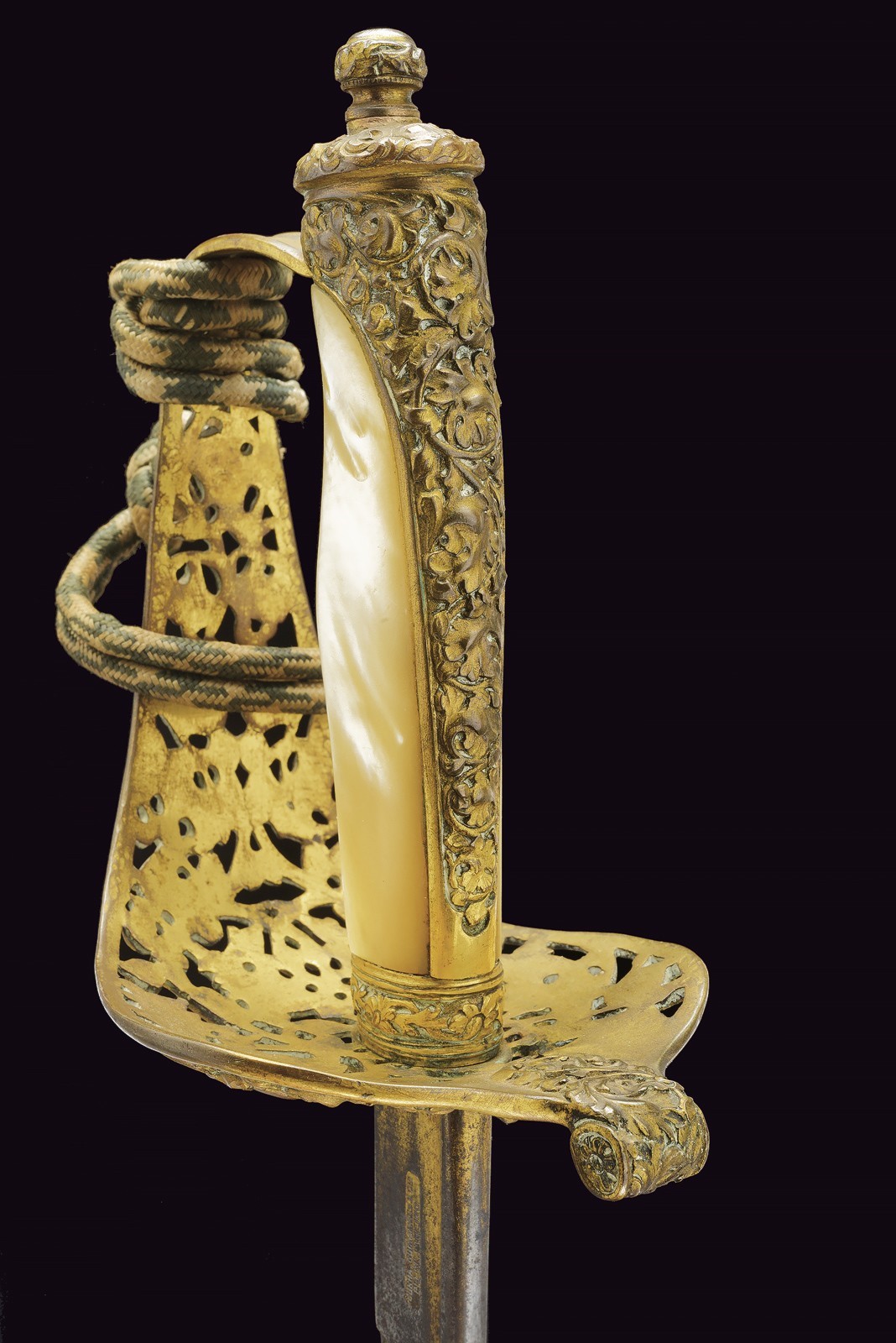 Sciabola da ufficiale, Brasile, fine XIX secolo