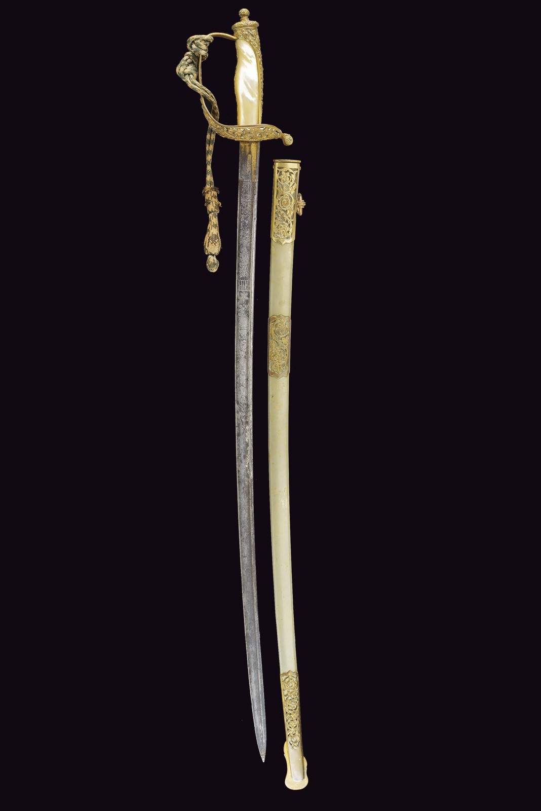 Sciabola da ufficiale, Brasile, fine XIX secolo