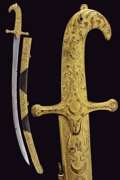 Sciabola da magnate, Europa Orientale, fine XVIII - inizio XIX secolo