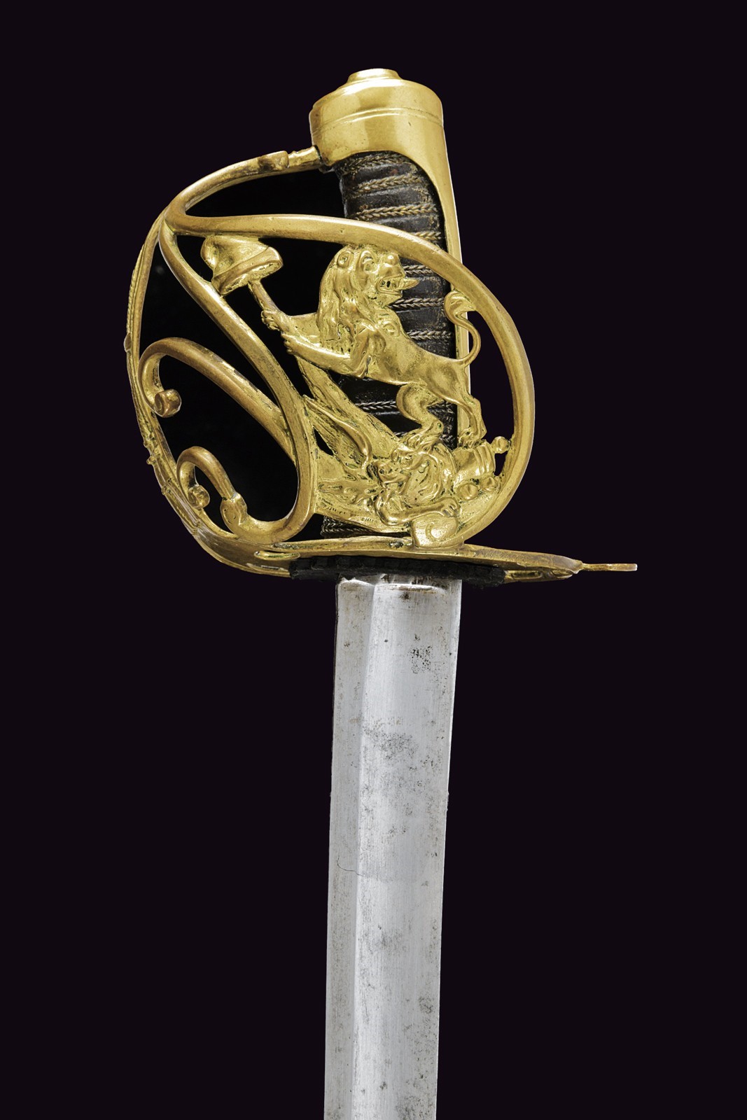Sciabola della Guardia Nazionale, Francia, fine XVIII Sec., lunghezza 81,5 cm