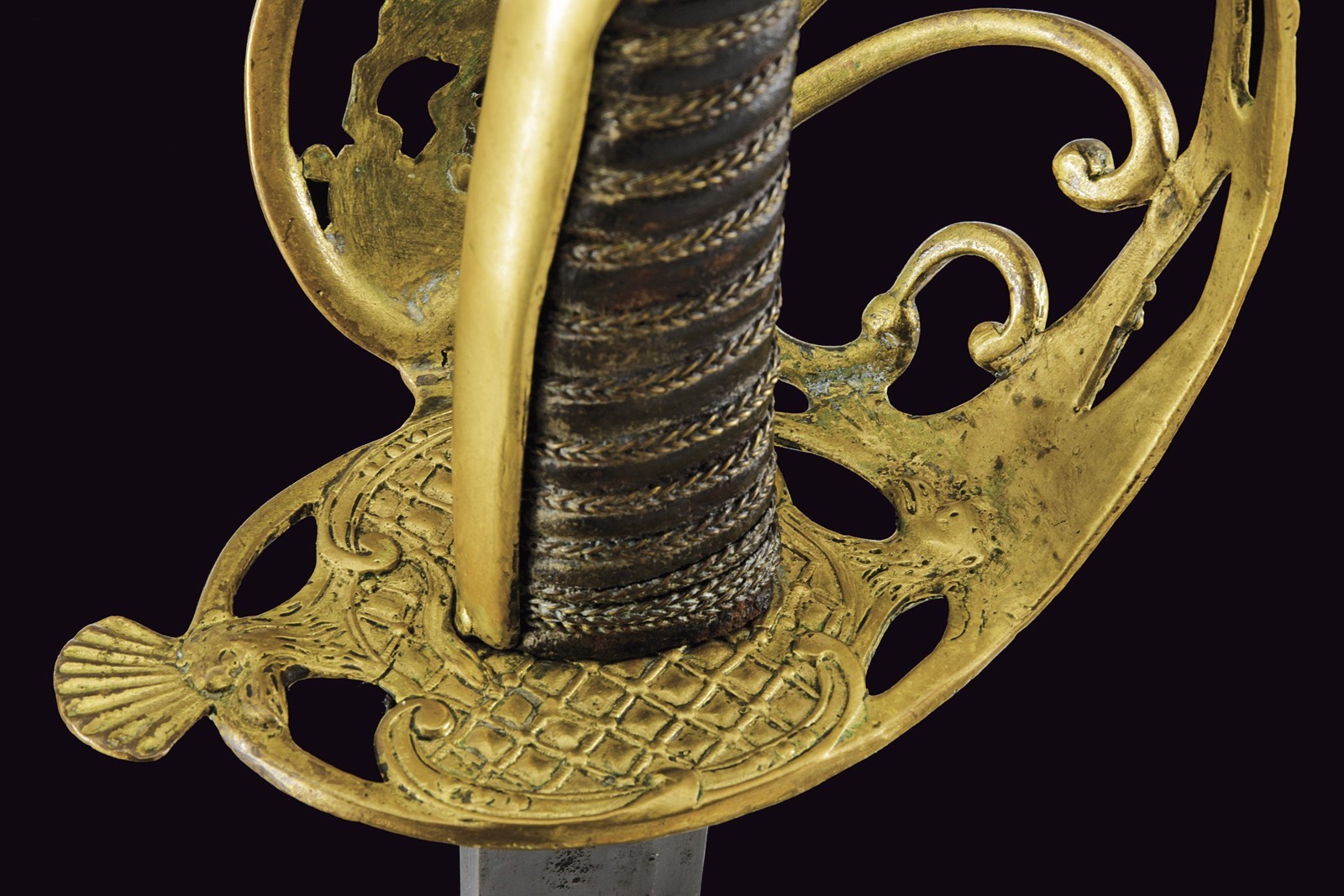Sciabola della Guardia Nazionale, Francia, fine XVIII Sec., lunghezza 81,5 cm